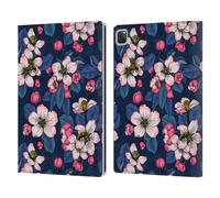 Head Case Designs Officially Licensed Katerina Kirilova Blossom Art Leather Wallet Case Compatible With Apple iPad Pro 12.9 2020/2021/2022