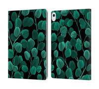Head Case Designs Officially Licensed Katerina Kirilova Eucalyptus Silver Dollar Fruits & Foliage Patterns Leather Wallet Case Compatible With Apple iPad Air 13 2024/2025