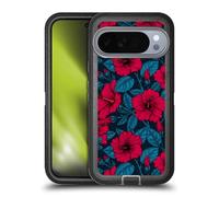 Head Case Designs Officially Licensed Katerina Kirilova Night Peony Garden Floral Patterns Ultra-Armoured Shockproof Case [Military Grade Protection] Compatible With Google Pixel 10 Pro XL