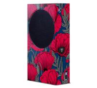 Head Case Designs Officially Licensed Katerina Kirilova Night Poppy Garden Patterns Game Console Wrap Case Cover Compatible With Xbox Series S Console