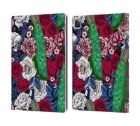 Head Case Designs Officially Licensed Katerina Kirilova Peacocks And Roses Graphics Leather Wallet Case Compatible With Apple iPad Pro 12.9 2020/2021/2022