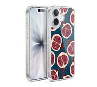 Head Case Designs Officially Licensed Katerina Kirilova Pomegranate Slices Fruits & Foliage Patterns Gel Case [Military Grade Protection] Compatible with Apple iPhone 17 and Compatible with MagSafe