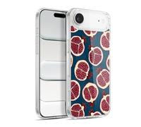 Head Case Designs Officially Licensed Katerina Kirilova Pomegranate Slices Fruits & Foliage Patterns Gel Case [Military Grade] Compatible with Apple iPhone 17 Air and Compatible with MagSafe