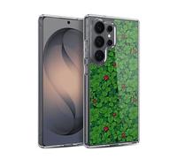 Head Case Designs Officially Licensed Katerina Kirilova The Lucky Clover Graphics Gel Case [Military Grade Protection] Compatible with Samsung Galaxy S26 Ultra and Compatible with MagSafe