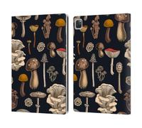 Head Case Designs Officially Licensed Katerina Kirilova Wild Mushrooms Art Leather Wallet Case Compatible With Apple iPad Pro 12.9 2020/2021/2022