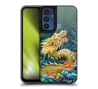 Head Case Designs Officially Licensed Kayomi Harai Asian Dragon In The Moon Animals And Fantasy Gel Armour Case [Military Grade Protection] Compatible With Samsung Galaxy A15
