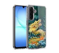 Head Case Designs Officially Licensed Kayomi Harai Asian Dragon In The Moon Animals And Fantasy Gel Case [Military Grade Protection] Compatible With Samsung Galaxy A17 4G / 5G