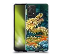 Head Case Designs Officially Licensed Kayomi Harai Asian Dragon In The Moon Animals And Fantasy Gel Case [Military Grade Protection] Compatible With Galaxy A52 / A52s / 5G (2021)