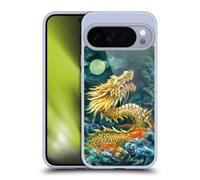 Head Case Designs Officially Licensed Kayomi Harai Asian Dragon In The Moon Animals And Fantasy Gel Case [Military Grade Protection] Compatible with Google Pixel 10 Pro XL and Compatible with MagSafe