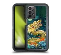 Head Case Designs Officially Licensed Kayomi Harai Asian Dragon In The Moon Animals And Fantasy Ultra-Armoured Shockproof Case [Military Grade] Compatible With Samsung Galaxy A23 / 5G (2022)