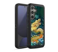 Head Case Designs Officially Licensed Kayomi Harai Asian Dragon In The Moon Animals And Fantasy Ultra-Armoured Shockproof Case [Military Grade Protection] Compatible With Samsung Galaxy S24 FE