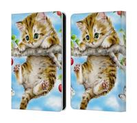 Head Case Designs Officially Licensed Kayomi Harai Cherry Tree Kitten Animals And Fantasy Leather Wallet Case Compatible With Amazon Kindle 11th Gen (2024)