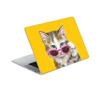Head Case Designs Officially Licensed Kayomi Harai Cool Cat Graphic Art Vinyl Sticker Skin Decal Cover Compatible With MacBook Pro 16" A2485
