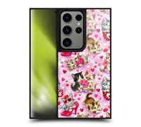 Head Case Designs Officially Licensed Kayomi Harai Hugs & Kisses Kittens Pattern Magical Fantasy Gel Armour Case [Military Grade Protection] Compatible With Samsung Galaxy S24 Ultra 5G