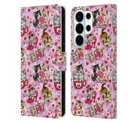 Head Case Designs Officially Licensed Kayomi Harai Hugs & Kisses Kittens Pattern Magical Fantasy Leather Wallet Case Compatible With Samsung Galaxy S26 Ultra