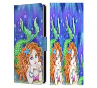 Head Case Designs Officially Licensed Kayomi Harai Mermaid Dream Magical Fantasy Leather Wallet Case Compatible With Samsung Galaxy S23 FE 5G