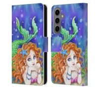 Head Case Designs Officially Licensed Kayomi Harai Mermaid Dream Magical Fantasy Leather Wallet Case Compatible With Samsung Galaxy S25