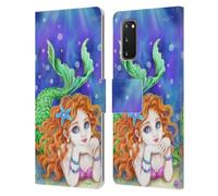 Head Case Designs Officially Licensed Kayomi Harai Mermaid Dream Magical Fantasy Leather Wallet Case Compatible With Samsung Galaxy S20 / S20 5G