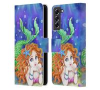 Head Case Designs Officially Licensed Kayomi Harai Mermaid Dream Magical Fantasy Leather Wallet Case Compatible With Samsung Galaxy S21 FE 5G