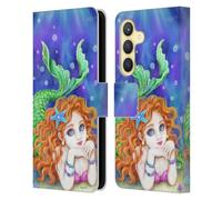 Head Case Designs Officially Licensed Kayomi Harai Mermaid Dream Magical Fantasy Leather Wallet Case Compatible With Samsung Galaxy S24 5G