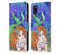 Head Case Designs Officially Licensed Kayomi Harai Mermaid Dream Magical Fantasy Leather Wallet Case Compatible With Samsung Galaxy A21s (2020)