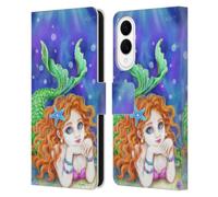Head Case Designs Officially Licensed Kayomi Harai Mermaid Dream Magical Fantasy Leather Wallet Case Compatible With Samsung Galaxy S25 Edge