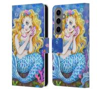 Head Case Designs Officially Licensed Kayomi Harai Mermaid Magical Fantasy Leather Wallet Case Compatible With Samsung Galaxy S25