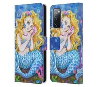 Head Case Designs Officially Licensed Kayomi Harai Mermaid Magical Fantasy Leather Wallet Case Compatible With Samsung Galaxy S20 FE / 5G