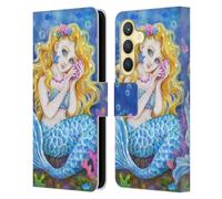Head Case Designs Officially Licensed Kayomi Harai Mermaid Magical Fantasy Leather Wallet Case Compatible With Samsung Galaxy S24 5G