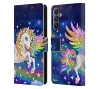 Head Case Designs Officially Licensed Kayomi Harai Rainbow Pegasus Magical Fantasy Leather Wallet Case Compatible With Samsung Galaxy A15