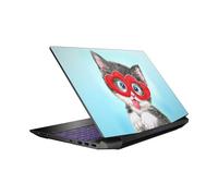 Head Case Designs Officially Licensed Kayomi Harai Silly Kitten Graphic Art Vinyl Sticker Skin Decal Cover Compatible With HP Pavilion 15.6" 15-dk0047TX
