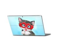 Head Case Designs Officially Licensed Kayomi Harai Silly Kitten Graphic Art Vinyl Sticker Skin Decal Cover Compatible With Microsoft Surface Pro 4/5/6