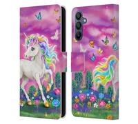 Head Case Designs Officially Licensed Kayomi Harai Unicorn And Butterflies Magical Fantasy Leather Wallet Case Compatible With Samsung Galaxy A15