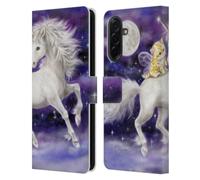 Head Case Designs Officially Licensed Kayomi Harai Unicorn And Kitten Magical Fantasy Leather Wallet Case Compatible With Samsung Galaxy A36 5G