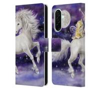 Head Case Designs Officially Licensed Kayomi Harai Unicorn And Kitten Magical Fantasy Leather Wallet Case Compatible With Samsung Galaxy A26 5G