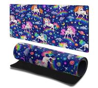 Head Case Designs Officially Licensed Kayomi Harai Unicorn Universe Pattern Magical Fantasy 23.62 x 11.81 x 0.12 inches (600 x 300 mm) - L Gaming Office Desk PC Keyboard Mouse Mat Pad