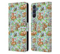 Head Case Designs Officially Licensed Kayomi Harai Woodland Spring Pattern Magical Fantasy Leather Wallet Case Compatible With Samsung Galaxy A15