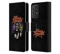 Head Case Designs Officially Licensed King Diamond Conspiracy Tour 1989 Poster Leather Wallet Case Compatible With Samsung Galaxy A53 5G (2022)