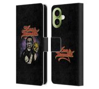Head Case Designs Officially Licensed King Diamond Conspiracy Tour 1989 Poster Leather Wallet Case Compatible With Apple iPhone 17