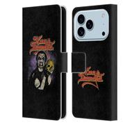 Head Case Designs Officially Licensed King Diamond Conspiracy Tour 1989 Poster Leather Wallet Case Compatible With Apple iPhone 17 Pro