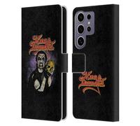 Head Case Designs Officially Licensed King Diamond Conspiracy Tour 1989 Poster Leather Wallet Case Compatible with Samsung Galaxy S25 Ultra