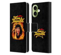 Head Case Designs Officially Licensed King Diamond Fatal Portrait 2 Poster Leather Wallet Case Compatible With Apple iPhone 17