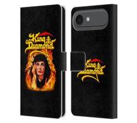 Head Case Designs Officially Licensed King Diamond Fatal Portrait 2 Poster Leather Wallet Case Compatible With Apple iPhone 17 Air