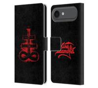 Head Case Designs Officially Licensed King Diamond Fatal Portrait Poster Leather Wallet Case Compatible With Apple iPhone 17 Air