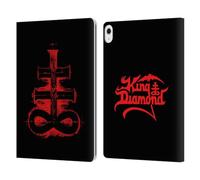 Head Case Designs Officially Licensed King Diamond Fatal Portrait Poster Leather Wallet Case Compatible With Apple iPad Air 13 2024/2025