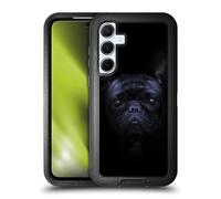 Head Case Designs Officially Licensed Klaudia Senator Darkness French Bulldog 2 Ultra-Armoured Shockproof Case [Military Grade Protection] Compatible With Samsung Galaxy A55 5G