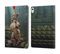 Head Case Designs Officially Licensed Klaudia Senator Friends Reaching Butterfly French Bulldog 2 Leather Wallet Case Compatible With Apple iPad Air 13 2024/2025