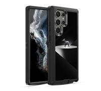 Head Case Designs Officially Licensed Klaudia Senator Wandering French Bulldog 2 Ultra-Armoured Shockproof Case [Military Grade Protection] Compatible With Samsung Galaxy S22 Ultra 5G