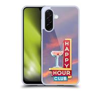 Head Case Designs Officially Licensed Larry Grossman Happy Hour Club Retro Collection Gel Case [Military Grade Protection] Compatible With Samsung Galaxy A26 5G