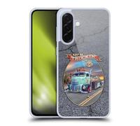 Head Case Designs Officially Licensed Larry Grossman Keep on Truckin' Rt. 66 Retro Collection Gel Case [Military Grade Protection] Compatible With Samsung Galaxy A36 5G